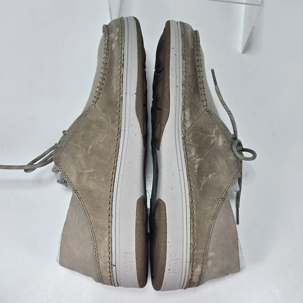 Clarks Nature 5 Moc Nubuck Leather Boat Moccasins Shoes Men's Size 13